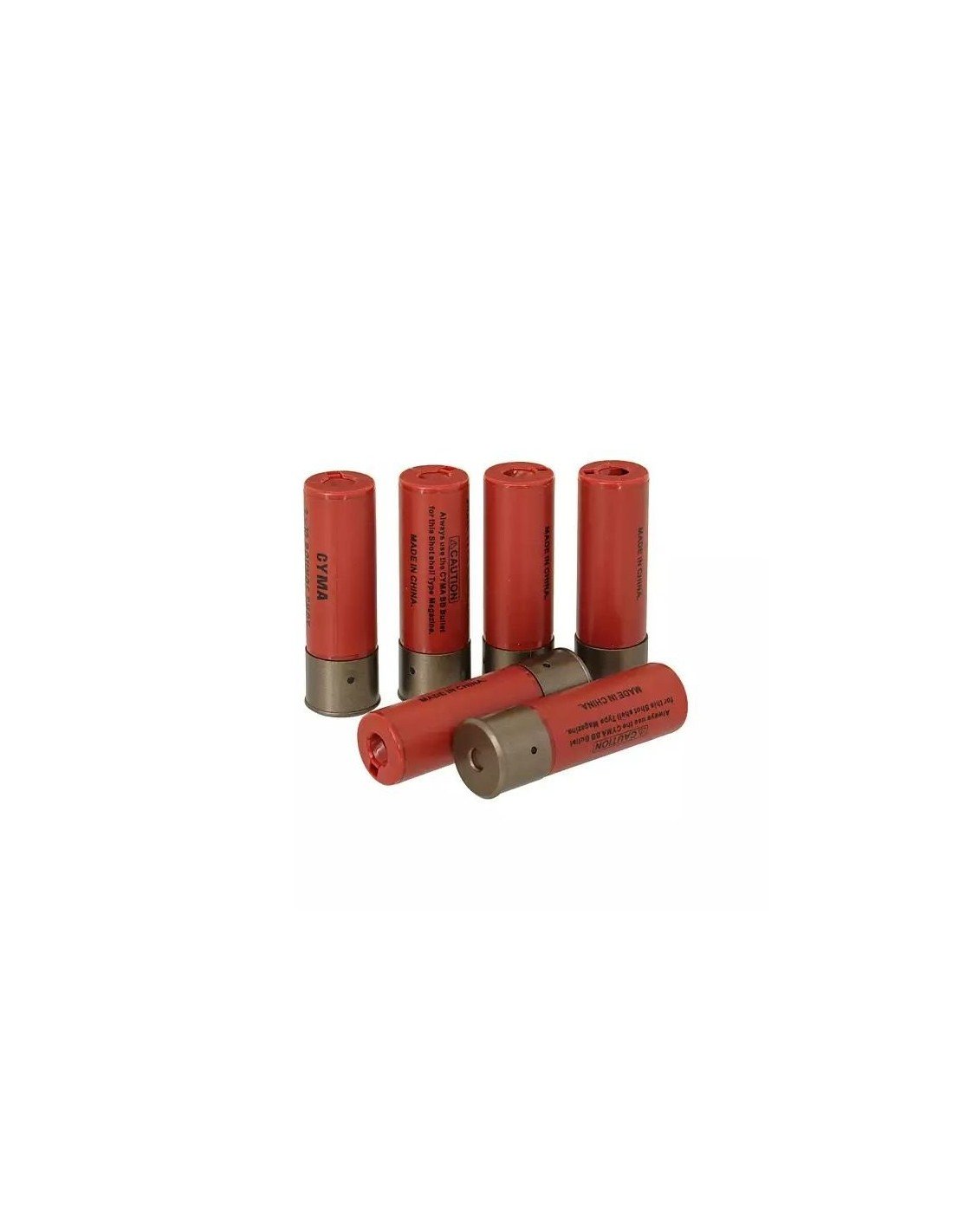 Cartouches M870 CYMA rouges 30 billes
