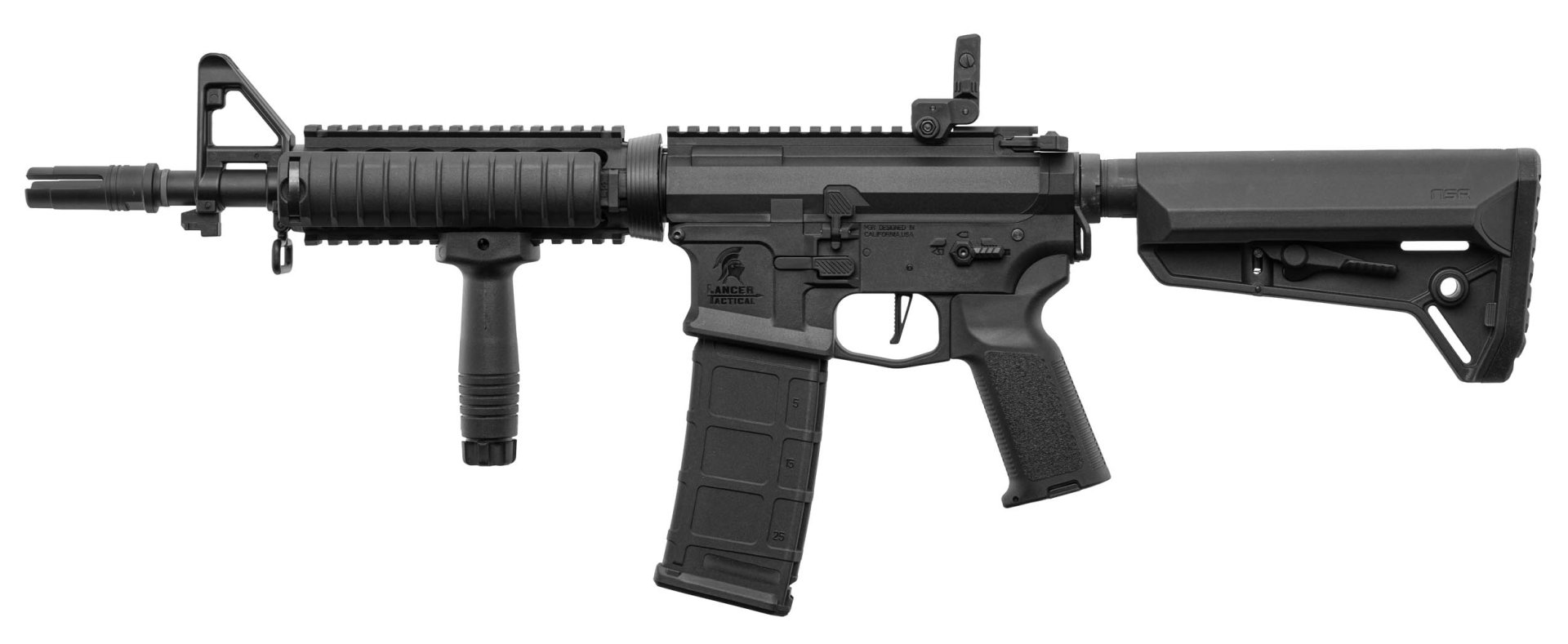 LT-02 G2 M4 CQBR NSR Lancer Tactical vue gauche