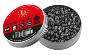 Plombs Europ-Arm 4,5 mm à tête pointue