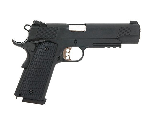 M1911 Tactical Full Metal GBB Army Armament noir vue droite