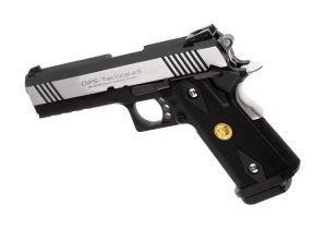Hi-Capa 4.3 OPS WE Silver vue gauche