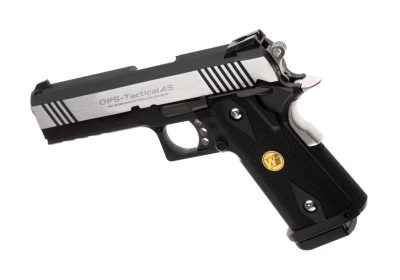Hi-Capa 4.3 OPS WE Silver vue gauche