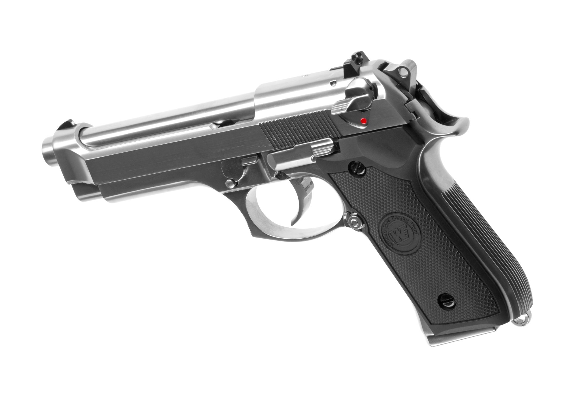 M9 A1 V2 Full Metal WE silver vue gauche