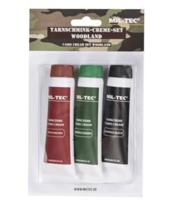 Set crème camouflage Woodland Mil-Tec vert marron noir