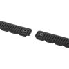 Cache rail M-LOK Strike Industries Long noir vue de dessus