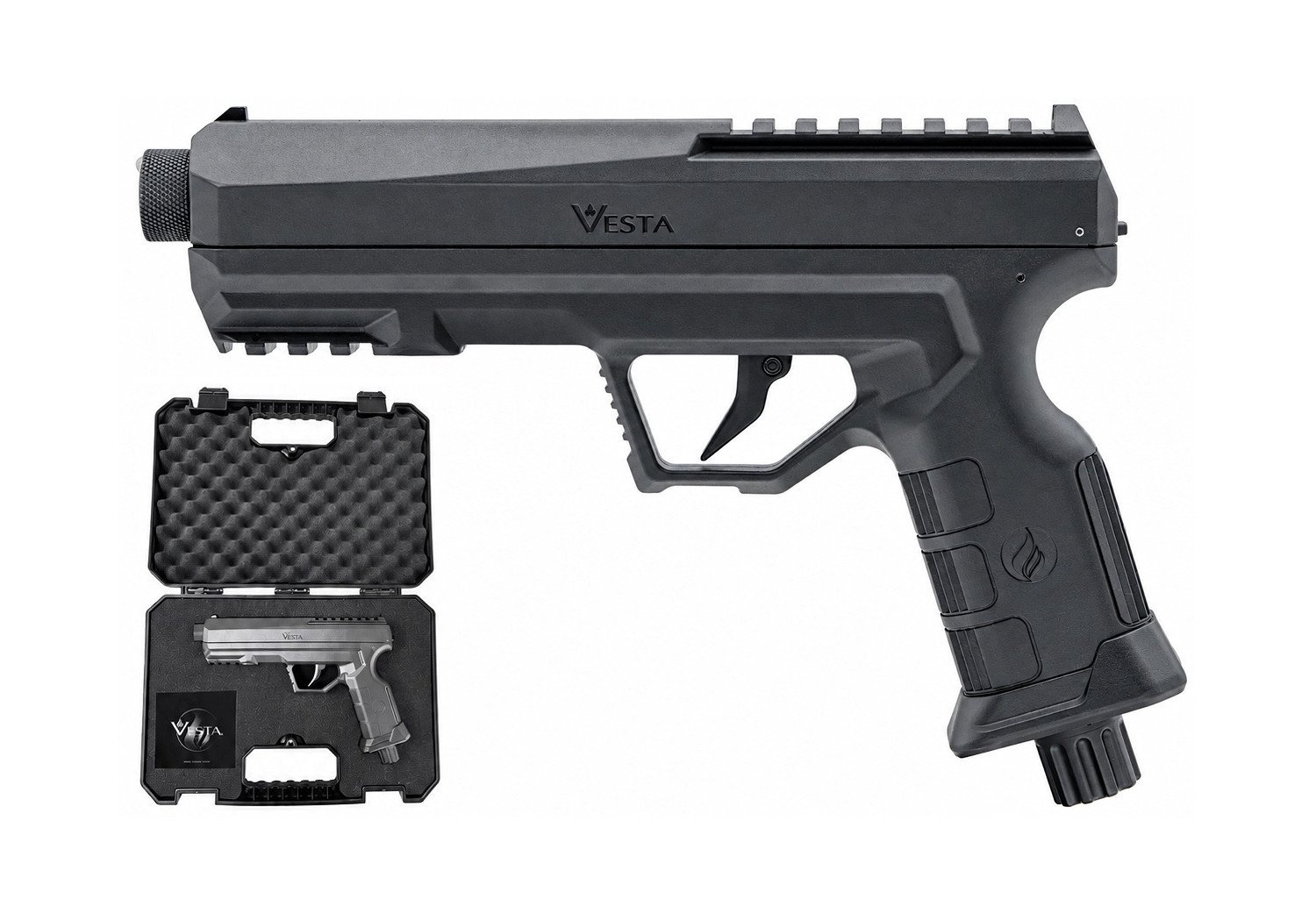 Pistolet Vesta P68 Guardian calibre 68 avec sa boîte