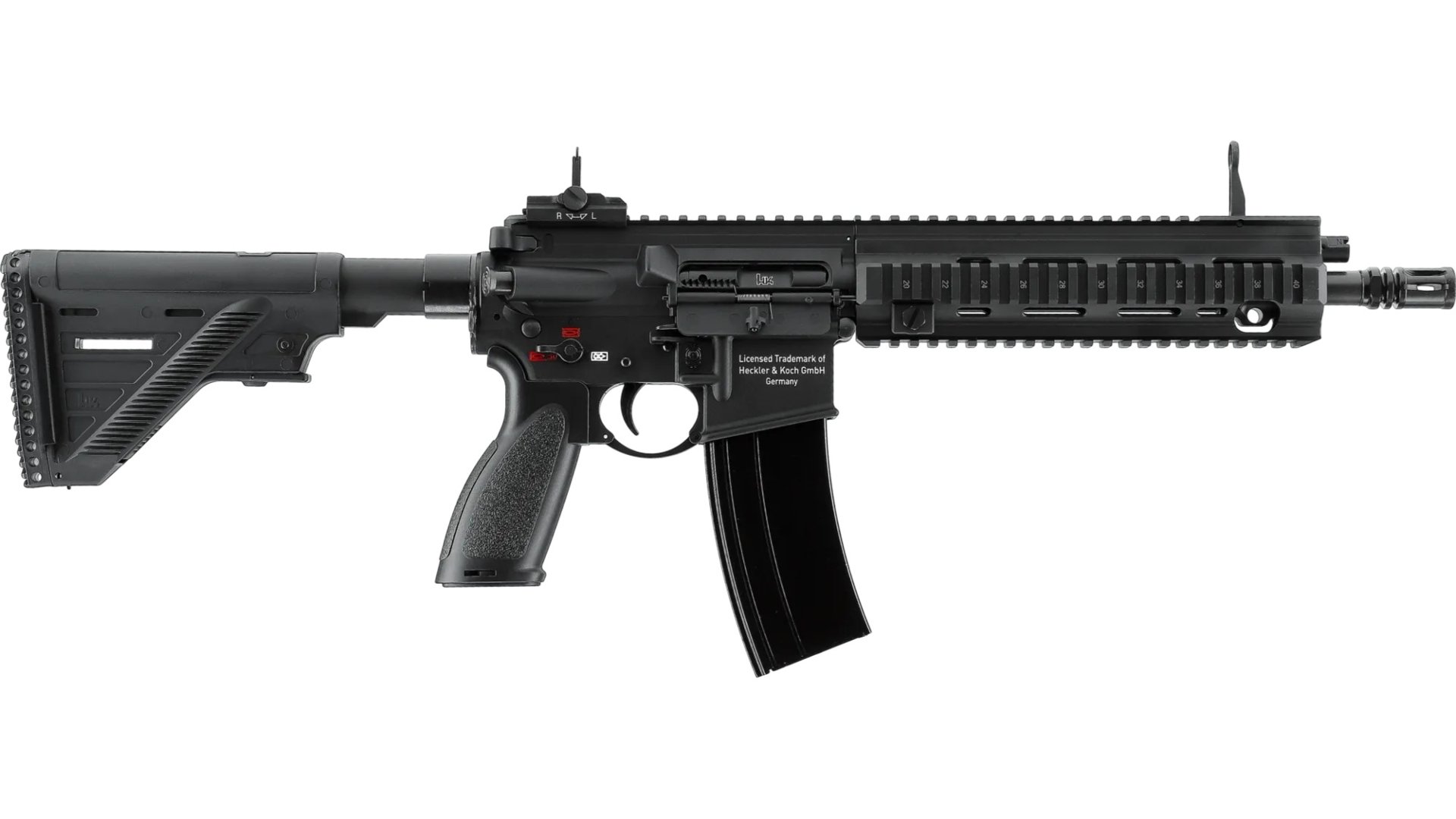 Réplique airsoft HK416 A5 Gen 3 Umarex GBBR vue droite