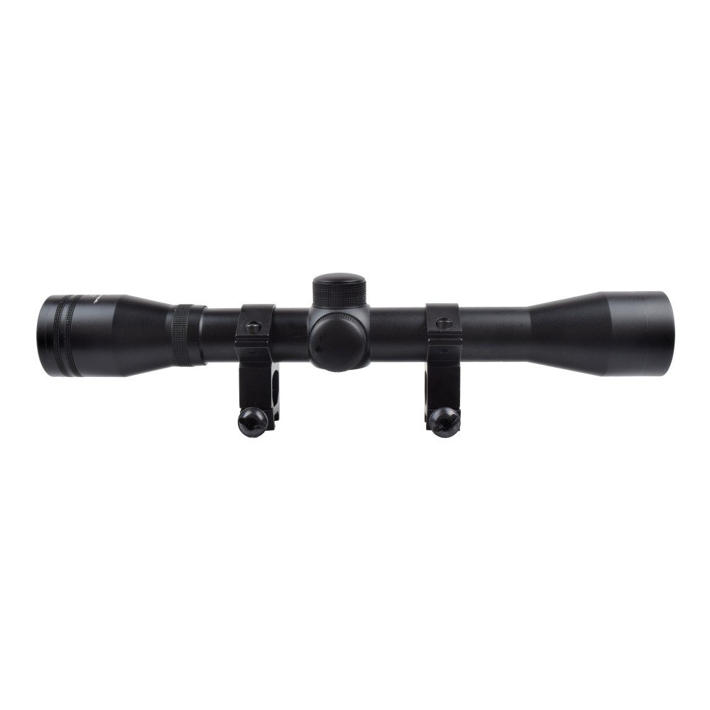 Lunette JS-Tactical 4x32 longue noire vue latérale droite