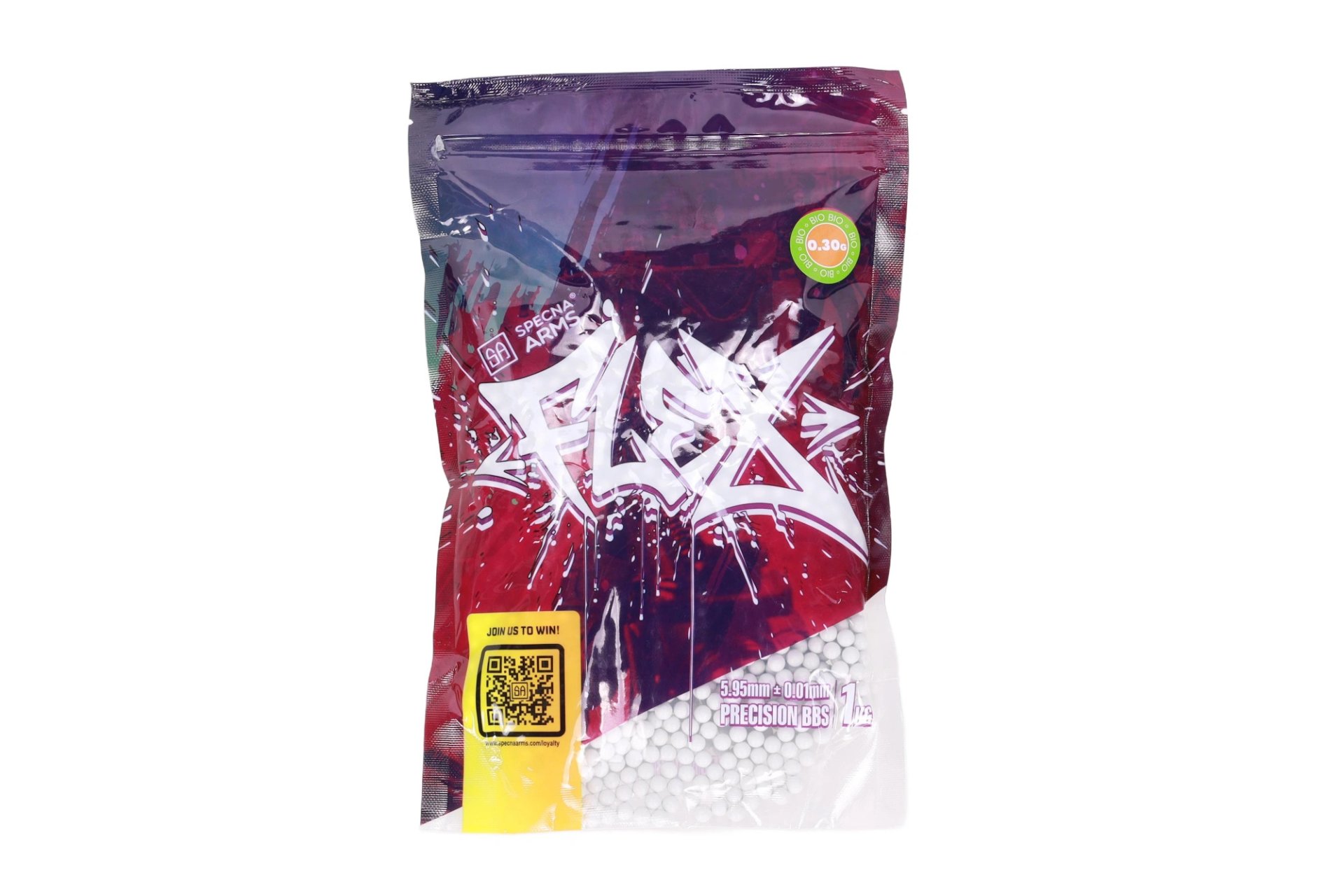 Sachet de billes BIO Specna Arms FLEX Precision 0,30 g 1 kg