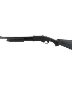 Fusil à pompe airsoft Tokyo Marui M870 Tactical noir vue gauche