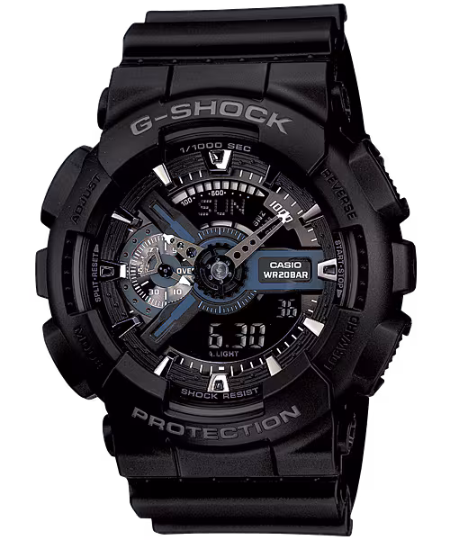montre G-Shock GA-110 noir Casio tactique